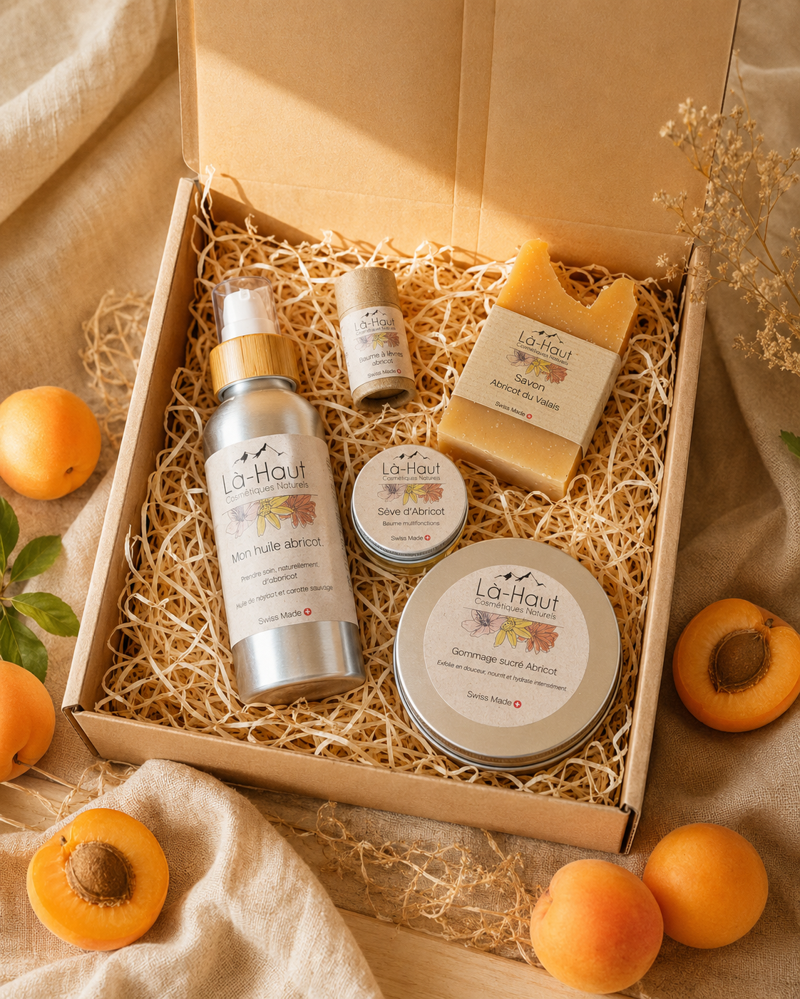 coffret abricot