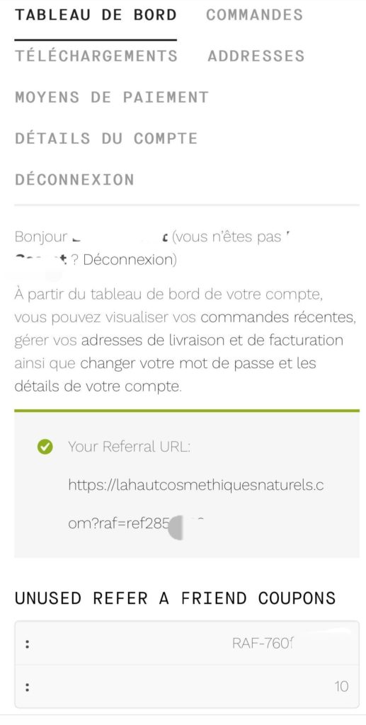 Parrainer un ami Là-Haut Cosm'éthiques